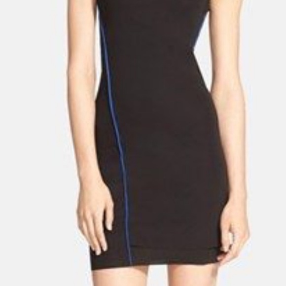 T by Alexander Wang Black Jersey Dress - Picture 3 of 4